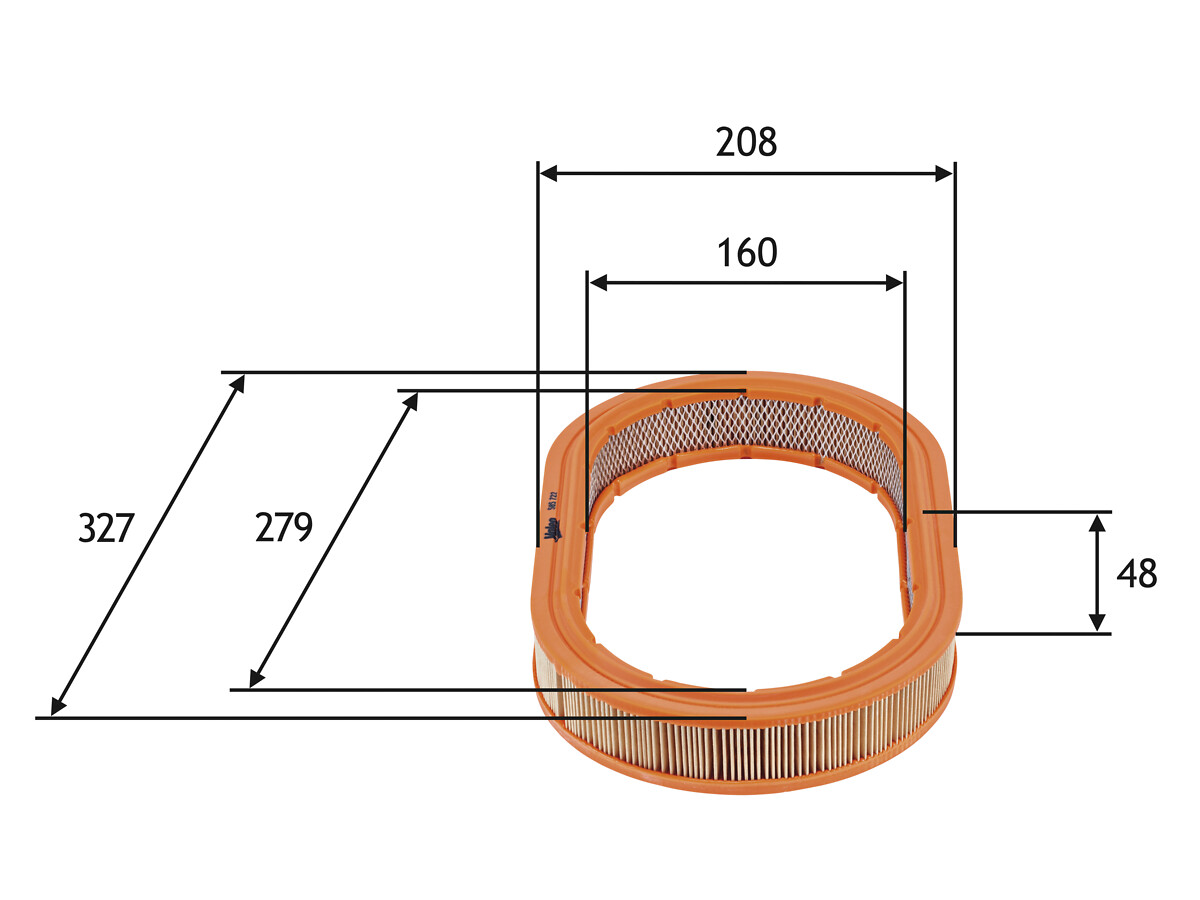 AIR FILTER - ROUND TYPE